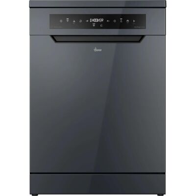 Hoover H-DISH 700 HF 4A4S3PSA-80 Graphite Dishwasher - Full Size Hoover H-DISH 700 HF 4A4S3PSA-80 Graphite Dishwasher - Full Size