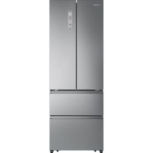 Hisense PureFlat Slim RF632N4AIC1 Total No Frost American Fridge Freezer - Stainless Steel look - C Rated, Stainless Steel Hisense PureFlat Slim RF632N4AIC1 Total No Frost American Fridge Freezer - Stainless Steel look - C Rated, Stainless Steel