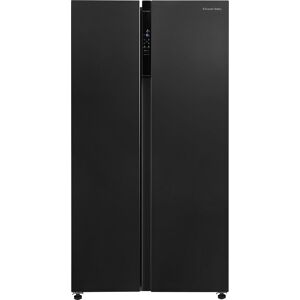 Russell Hobbs RH90AFF201DI Frost Free American Fridge Freezer - Black Steel - E Rated, Black Russell Hobbs RH90AFF201DI Frost Free American Fridge Freezer - Black Steel - E Rated, Black