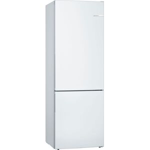 Bosch Series 6 KGE49AWCAG 201cm 70/30 Fridge Freezer - White - C Rated, White Bosch Series 6 KGE49AWCAG 201cm 70/30 Fridge Freezer - White - C Rated, White