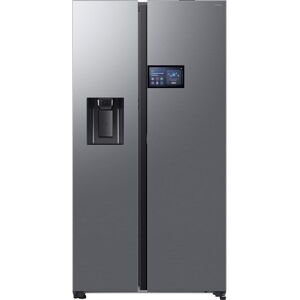 Samsung Series 9 AI Home RS90F64EETEU Wifi Connected Plumbed Total No Frost American Fridge Freezer - Silver - E Rated, Silver Samsung Series 9 AI Home RS90F64EETEU Wifi Connected Plumbed Total No Frost American Fridge Freezer - Silver - E Rated, Silver