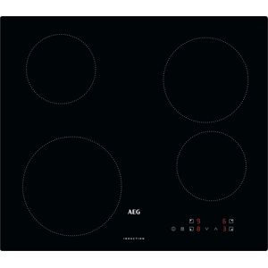 AEG 3000 Series IBK64200CB 59cm Induction Hob - Black, Black AEG 3000 Series IBK64200CB 59cm Induction Hob - Black, Black