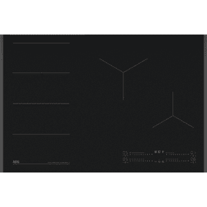 AEG SaphirMatt® TI84IF00FZ 78cm Induction Hob - Matt Black, Black AEG SaphirMatt® TI84IF00FZ 78cm Induction Hob - Matt Black, Black