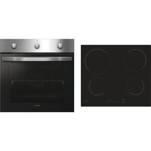 Candy Idea P CI27XCH64CCBS Built In Electric Single Oven and Ceramic Hob Pack - Stainless Steel / Black - A+ Rated, Stainless Steel Candy Idea P CI27XCH64CCBS Built In Electric Single Oven and Ceramic Hob Pack - Stainless Steel / Black - A+ Rated, Stainless Steel
