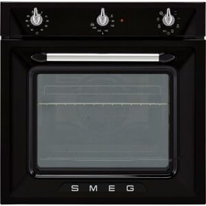 Smeg Victoria SF6905N1 Built In Electric Single Oven - Black - A Rated, Black Smeg Victoria SF6905N1 Built In Electric Single Oven - Black - A Rated, Black