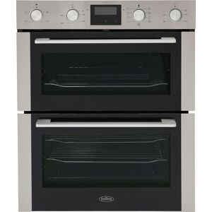 Belling ComfortCook™ BEL BI703MFC Built Under Electric Double Oven - Stainless Steel - A/A Rated, Stainless Steel Belling ComfortCook™ BEL BI703MFC Built Under Electric Double Oven - Stainless Steel - A/A Rated, Stainless Steel