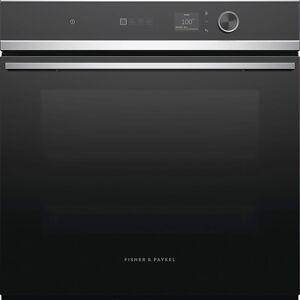 Fisher & Paykel Series 11 Minimal Compact OS60SDLX1 Built In Steam Oven - Black / Stainless Steel, Black Fisher & Paykel Series 11 Minimal Compact OS60SDLX1 Built In Steam Oven - Black / Stainless Steel, Black