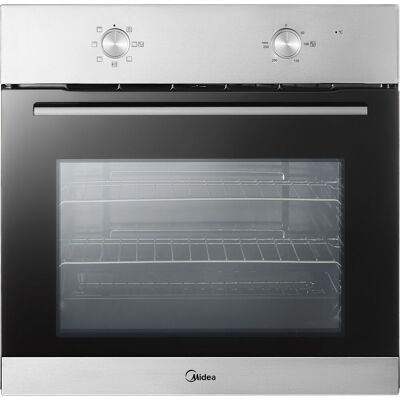 Midea Xpress MBO65M40M04E-SS Built In Electric Single Oven - Stainless Steel - A Rated, Stainless Steel Midea Xpress MBO65M40M04E-SS Built In Electric Single Oven - Stainless Steel - A Rated, Stainless Steel