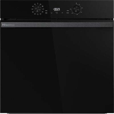 Hisense Hi2 BI622ABPGUK Built In Electric Single Oven - Jet Black - A Rated, Black Hisense Hi2 BI622ABPGUK Built In Electric Single Oven - Jet Black - A Rated, Black