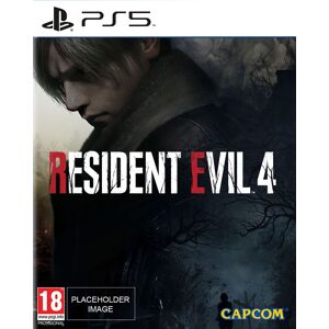 Playstation Resident Evil 4 Remake for PS5, White Playstation Resident Evil 4 Remake for PS5, White