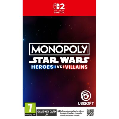 MONOPOLY STAR WARS HEROES VS VILLAINS for Nintendo Switch 2, White MONOPOLY STAR WARS HEROES VS VILLAINS for Nintendo Switch 2, White
