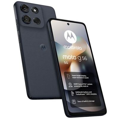 Motorola Moto G56 5G 256GB (8GB RAM) Pantone Black Oyster - SIM-Free Smartphone Motorola Moto G56 5G 256GB (8GB RAM) Pantone Black Oyster - SIM-Free Smartphone