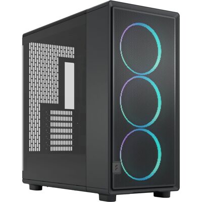 Fractal Design Epoch XL RGB Tempered Glass Mid Tower Gaming PC Case - Black Fractal Design Epoch XL RGB Tempered Glass Mid Tower Gaming PC Case - Black