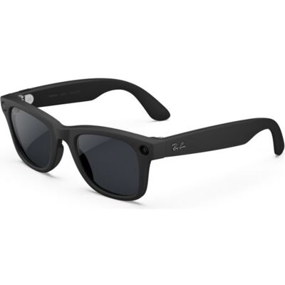 Ray-Ban Meta Wayfarer (Gen 2) Smart Glasses - Matte Black, Clear to Grey Transitions Lenses - Standard Ray-Ban Meta Wayfarer (Gen 2) Smart Glasses - Matte Black, Clear to Grey Transitions Lenses - Standard