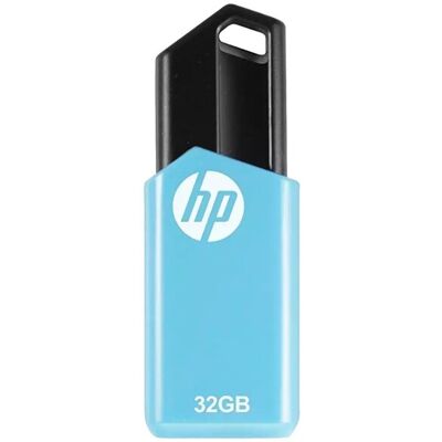 HP v150w 32GB USB 2.0 Flash Drive Blue HP v150w 32GB USB 2.0 Flash Drive Blue