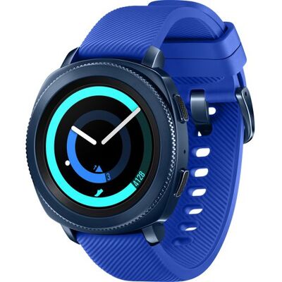 SAMSUNG Gear Sport Smartwatch (SM-R600) - Blue, Silicone Strap SAMSUNG Gear Sport Smartwatch (SM-R600) - Blue, Silicone Strap