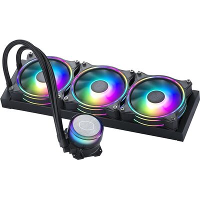 Cooler Master MasterLiquid ML360 Illusion 360mm ARGB AIO CPU Liquid Cooler Cooler Master MasterLiquid ML360 Illusion 360mm ARGB AIO CPU Liquid Cooler