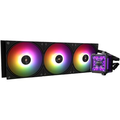 Thermalright Frozen Warframe PRO 360 Black ARGB AIO CPU Liquid Cooler - Black Thermalright Frozen Warframe PRO 360 Black ARGB AIO CPU Liquid Cooler - Black
