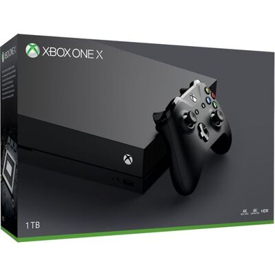 Microsoft Xbox One X 1TB Console - Black Microsoft Xbox One X 1TB Console - Black