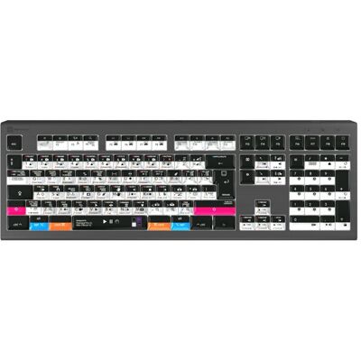 Logic Keyboards Adobe Filmmaker Astra 2 Graphite Grey Logic Keyboards Adobe Filmmaker Astra 2 Graphite Grey