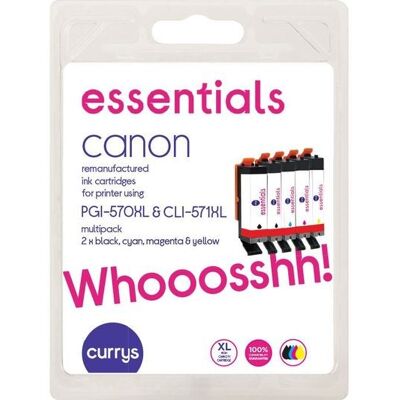 Canon Pgi-570Xl/Cli-571 Pgbk/C/M/Y/Bk Mult - Printer Ink Cartridge Canon Pgi-570Xl/Cli-571 Pgbk/C/M/Y/Bk Mult - Printer Ink Cartridge