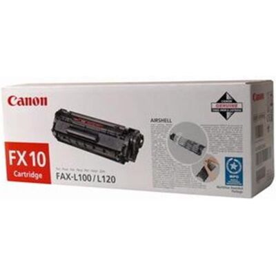 FX-10 Original Laser Toner Cartridge for Canon Fax and MF Printers - Black FX-10 Original Laser Toner Cartridge for Canon Fax and MF Printers - Black