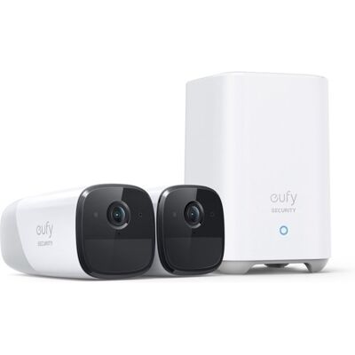 Eufy eufyCam 2 Pro Bullet IP security camera Indoor & outdoor 2K - White Eufy eufyCam 2 Pro Bullet IP security camera Indoor & outdoor 2K - White