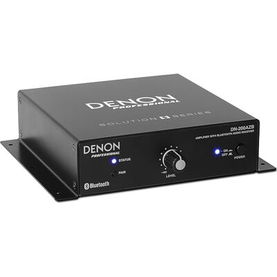 Denon Professional DN-200AZB Compact Bluetooth Amplifier 20W 100V Line 4 Ohm Denon Professional DN-200AZB Compact Bluetooth Amplifier 20W 100V Line 4 Ohm