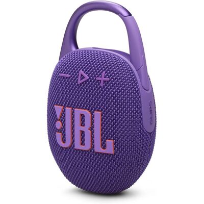 JBL Clip 5 Bluetooth Speaker Purple JBL Clip 5 Bluetooth Speaker Purple