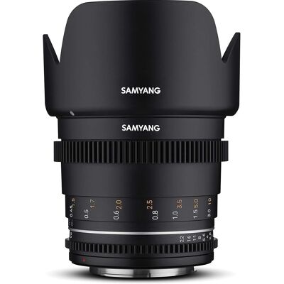 Samyang VDSLR 50mm T1.5 MK2 Manual Focus Cine Lens for Canon EF Mount Samyang VDSLR 50mm T1.5 MK2 Manual Focus Cine Lens for Canon EF Mount