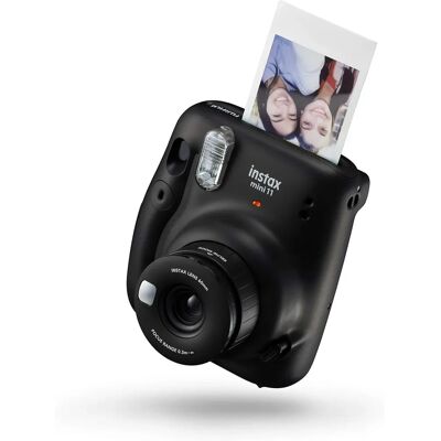 Fuji Instax Mini 11 Charcoal-Gray Instant Camera Including Film with 10 Shots from 1A Photo PORST - Black Fuji Instax Mini 11 Charcoal-Gray Instant Camera Including Film with 10 Shots from 1A Photo PORST - Black