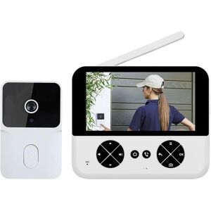 Yesido KM27 2.4G Wireless Video Doorbell 1MP Camera 4.3 inch LCD Monitor Yesido KM27 2.4G Wireless Video Doorbell 1MP Camera 4.3 inch LCD Monitor