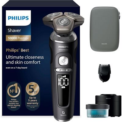 Philips Series 9000 Prestige SP9840/31 Electric Shaver Black Philips Series 9000 Prestige SP9840/31 Electric Shaver Black