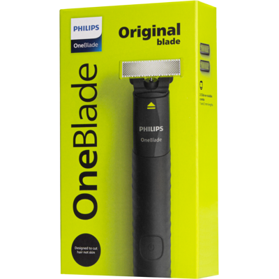 Philips OneBlade QP1424/10 Hybrid Electric Shaver and Trimmer - Black and Green Philips OneBlade QP1424/10 Hybrid Electric Shaver and Trimmer - Black and Green