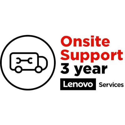 Lenovo Onsite Upgrade - extended service agreement - 3 years - on-site Lenovo Onsite Upgrade - extended service agreement - 3 years - on-site