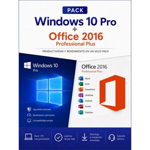 Microsoft Windows 10 PRO + Office 2016 PRO PLUS Microsoft Windows 10 PRO + Office 2016 PRO PLUS