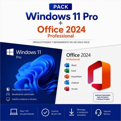 Microsoft Windows 11 PRO + Office 2024 PRO PLUS Microsoft Windows 11 PRO + Office 2024 PRO PLUS