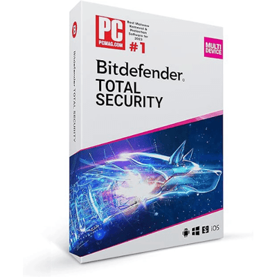 Bitdefender Total Security - 1 Year Multi-Device Protection Bitdefender Total Security - 1 Year Multi-Device Protection