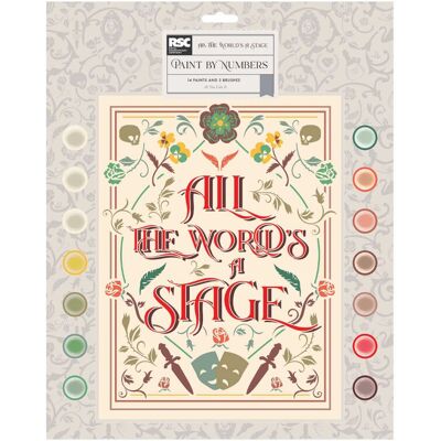 RSC As You Like It Paint By Numbers Kit RSC As You Like It Paint By Numbers Kit