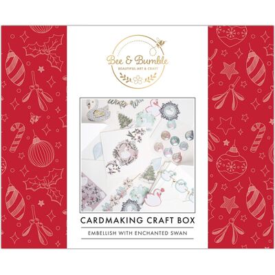 Bee & Bumble Enchanted Swan Cardmaking Kit Bee & Bumble Enchanted Swan Cardmaking Kit