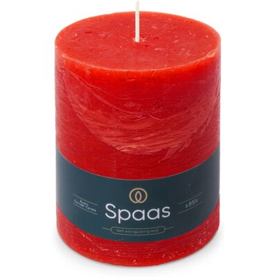 Spaas 100/130mm Rustic Red Candle - Candle Spaas 100/130mm Rustic Red Candle - Candle