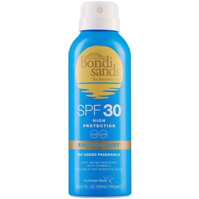 Bondi Sands SPF 30 Everyday Mist - Waterproof Sunscreen Spray Bondi Sands SPF 30 Everyday Mist - Waterproof Sunscreen Spray