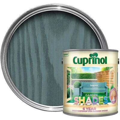 Cuprinol Garden Shades Matt Wood Treatment - Seagrass - 2.5L Cuprinol Garden Shades Matt Wood Treatment - Seagrass - 2.5L