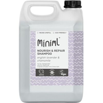 Miniml Nourish & Repair Shampoo Lavender & Chamomile 5L Miniml Nourish & Repair Shampoo Lavender & Chamomile 5L