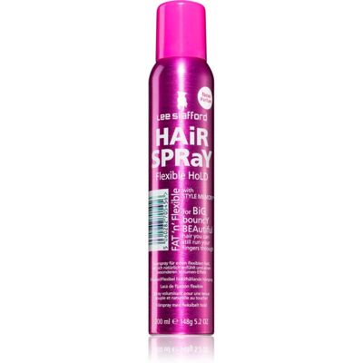 Lee Stafford Fat and Flexible Hair Spray - Flexible Hold - 200 ml Lee Stafford Fat and Flexible Hair Spray - Flexible Hold - 200 ml