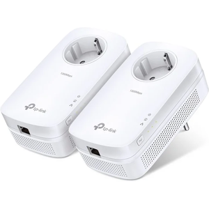 TP-LINK TL-PA8010P KIT AV1300 Gigabit Passthrough Powerline Adapter Kit TP-LINK TL-PA8010P KIT AV1300 Gigabit Passthrough Powerline Adapter Kit
