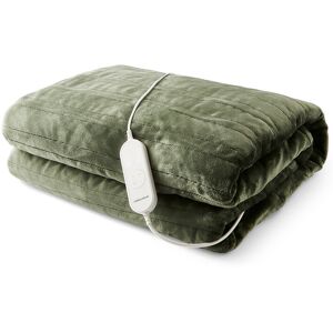 Morphy Richards EverCosy Large Fleece Electric Heated Throw – Green, 610004 Morphy Richards EverCosy Large Fleece Electric Heated Throw – Green, 610004