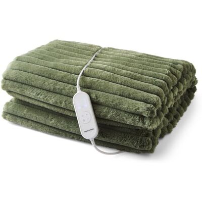 Morphy Richards EverCosy Lux Small Heated Throw – Green, 610101 Morphy Richards EverCosy Lux Small Heated Throw – Green, 610101