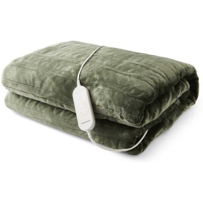 Morphy Richards EverCosy Small Fleece Electric Heated Throw – Green, 610001 Morphy Richards EverCosy Small Fleece Electric Heated Throw – Green, 610001