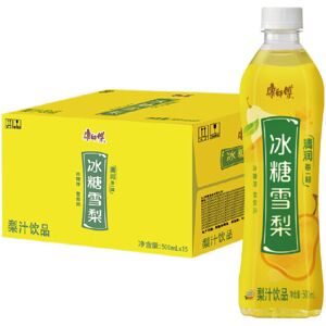 【cooling】【hydration】Master Kong Rock Sugar Pear 500ML*15 【cooling】【hydration】Master Kong Rock Sugar Pear 500ML*15